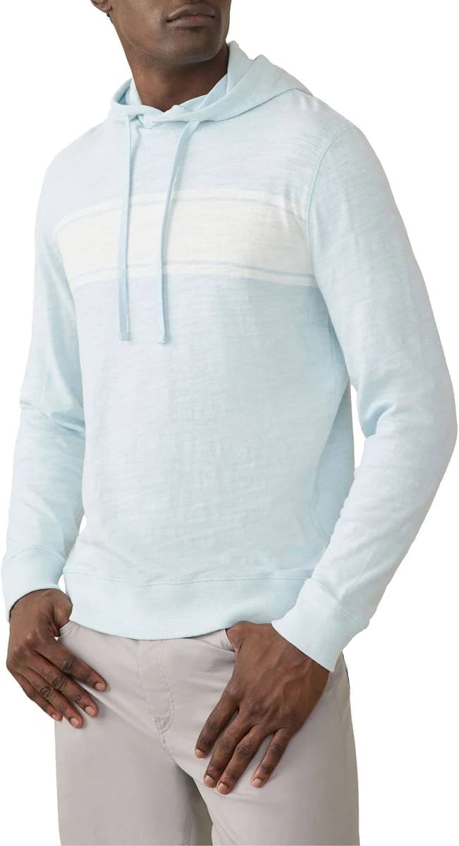 Faherty Men's Sunwashed Slub Hoodie