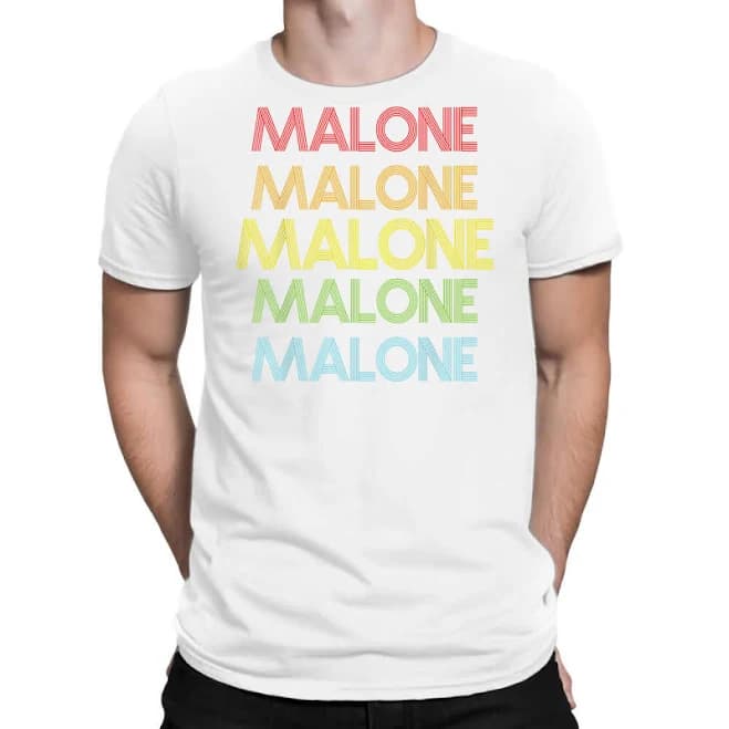 Artistshot Malone Name T-Shirt