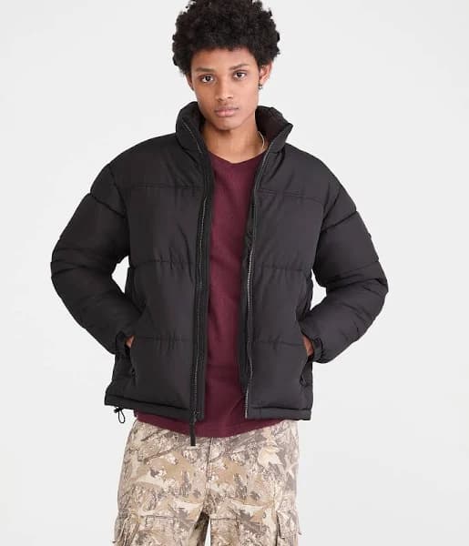Aeropostale Juniors' Insulated Puffer Jacket