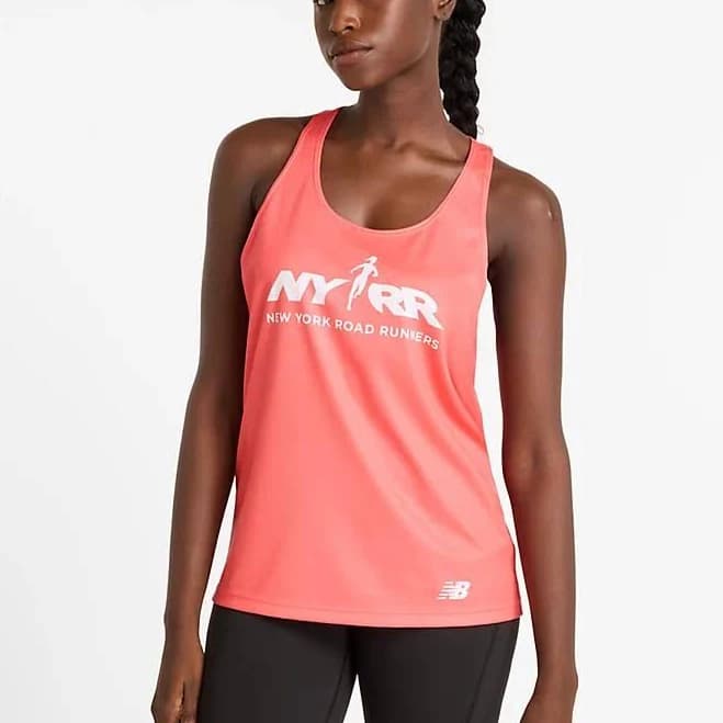 New Balance Run For Life Run Singlet - DRIFT RED - 2XL