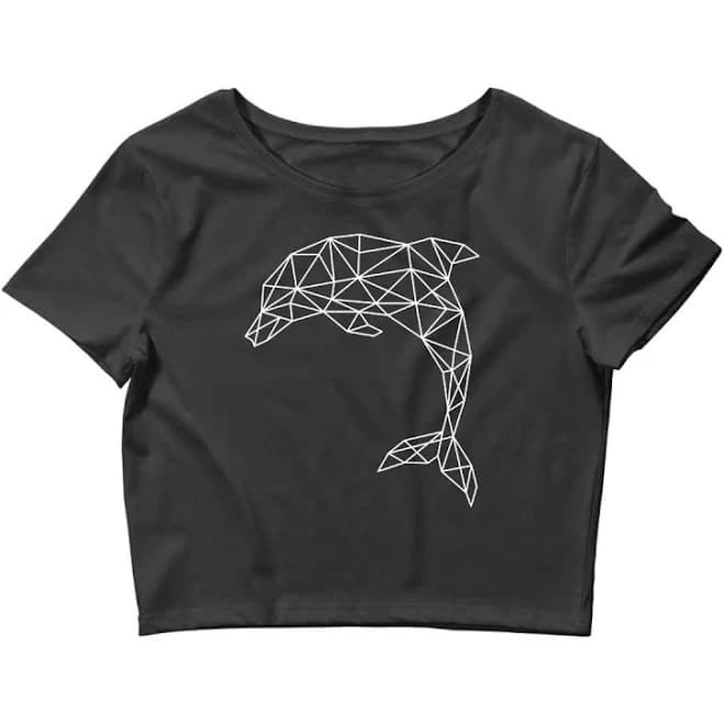 Artistshot Geometric Crop Top