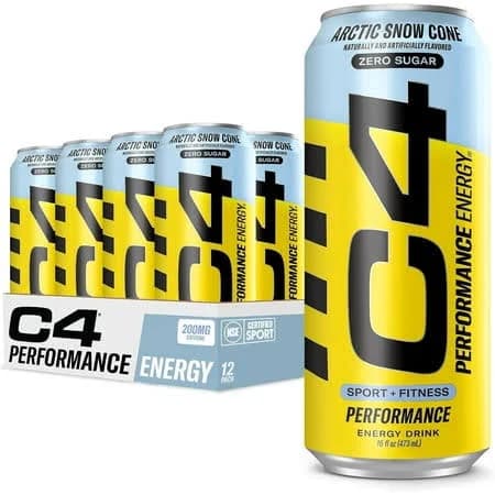 C4 Energy Carbonated Energy Drink 12oz & 16oz