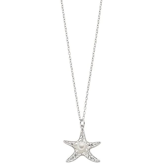 Sterling Silver Starfish Pendant