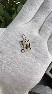 Vintage Old English Initial Pendant (Limited Quantity) | LeiLei Hawaiian Jewelry