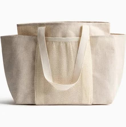 H&M Home Large Jute-Blend Shopper