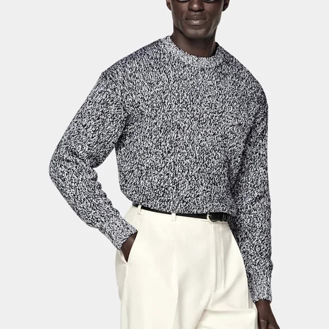 Suitsupply Mouliné Crewneck