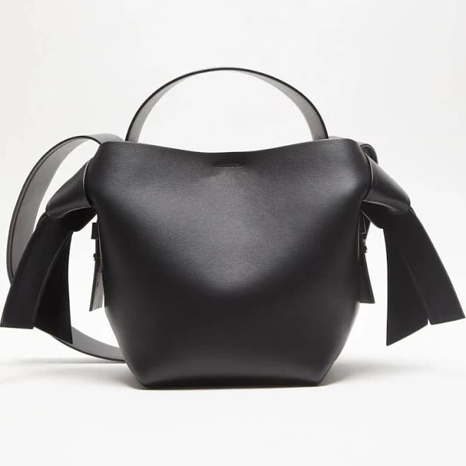 Mini Knot Leather Twisted Side Shoulder Bag
