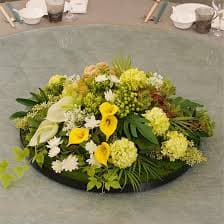 Amazon.com: SDdPulse Micro-Landscape Restaurant Table Turntable Flower Arrangement Artificial Flower Light Luxury Decorative Ornaments 60cm,80cm : Home & Kitchen