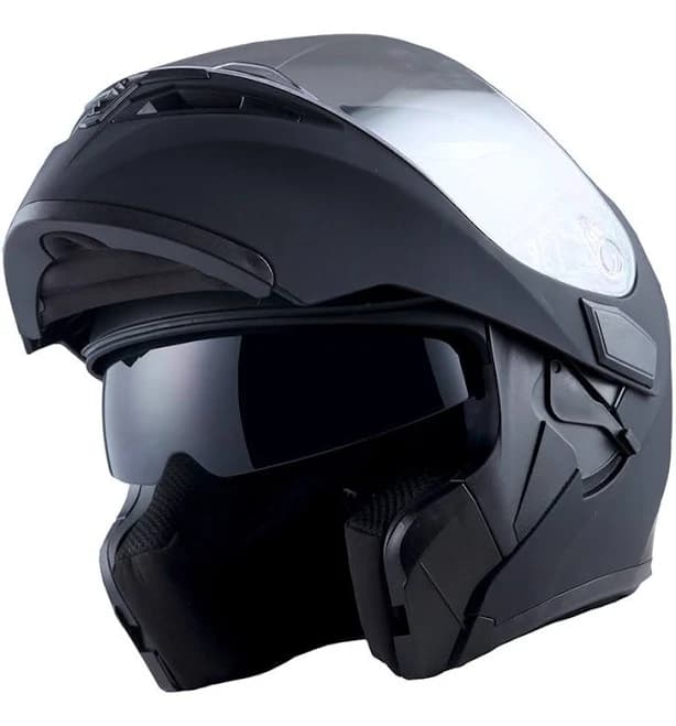 1storm Motorcycle Modular Full Face Helmet Flip up Dual Visor