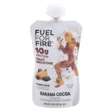 Fuel For Fire Banana Cocoa Fruit Smoothie