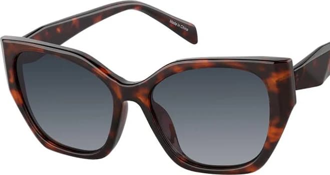 Zenni Women's Cat-Eye Full Rim Sunglasses