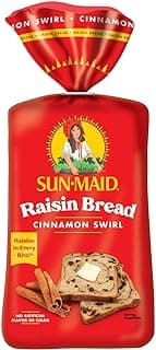 Sun-Maid Cinnamon Swirl Raisin Bread, Cinnamon Raisin Bread, 16 oz Loaf