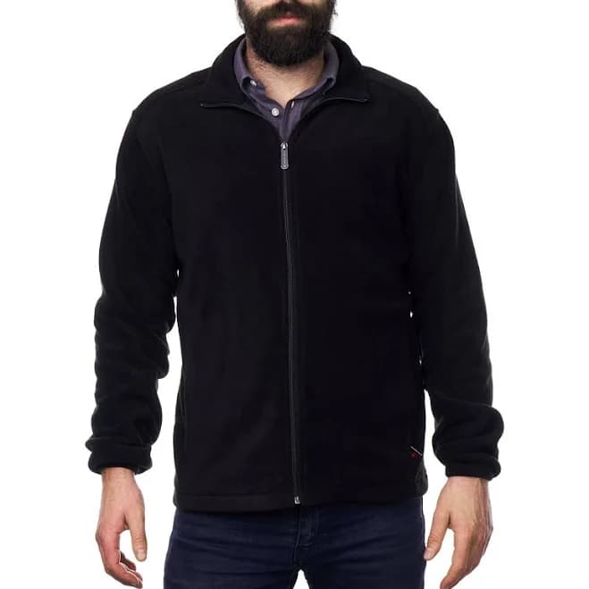 Alpine Swiss Trent Men's Full Zip Up Fleece Jacket