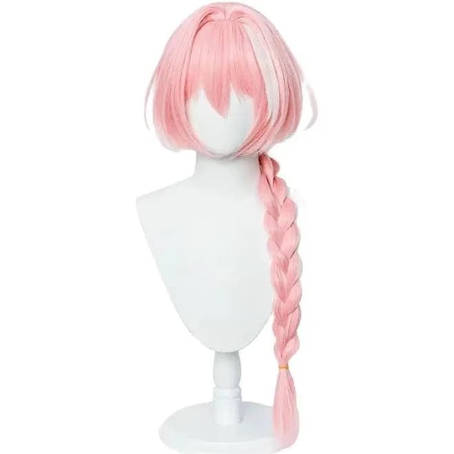 Astolfo Cosplay Heat Resistant Synthetic Braid Wig