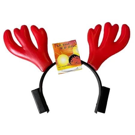 Lite-Up Reindeer Antlers Flashing Headband