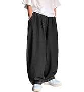 Men's Loose Fit Baggy Jeans Casual Streetwear Work Jeans Wide Leg Hip Hop Cargo Oversized Denim Pants Black at Amazon Men's Clothing store