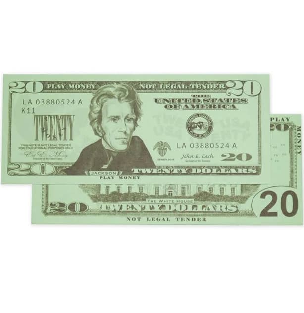 Learning Advantage Bills Set of 100