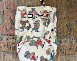 Vintage 1990's Australian Cute Cartoon Koala All Over Print Unisex Drawstring Travel Backpack Retro Aussie Koala Unique Streetwear Backpack - Etsy New Zealand