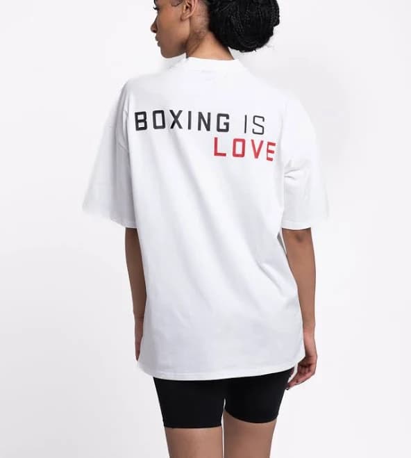 Boxing Is Love Oversized T-Shirt