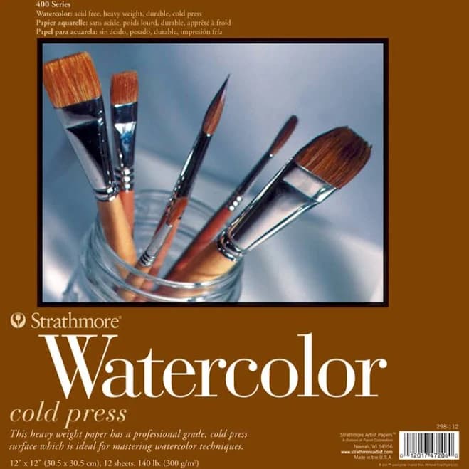 Strathmore 400 Series Watercolor Paper Pad