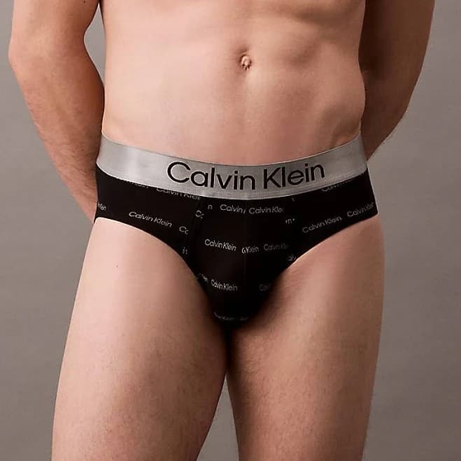 Calvin Klein Men's Brushed Microfiber Stretch Hip Brief