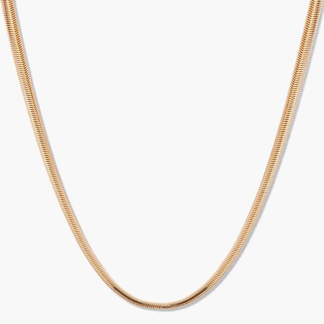 Brook and York Gold Herringbone Choker Necklace
