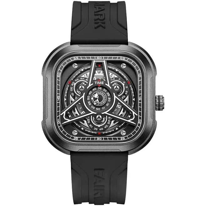 Mark Fairwhale Men's Square Quartz Chronograph Watch