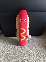 Yummy World Hot Dog 11-Inch Medium Plush Kidrobot by Heidi Kenney | eBay