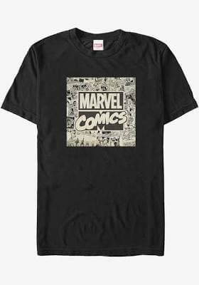 Marvel Comics Collage Logo T-Shirt