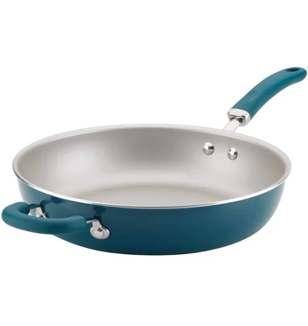 Create Delicious Nonstick Deep Frying Pan Rachael Ray