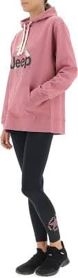 Jeep J Women's Oversized Sweatshirt with Hood Star Striped J22w Long Knit : Amazon.com.be: Fashion