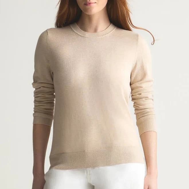 Quince Women's Organic Cotton Cashmere Sweater
