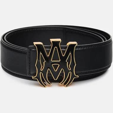 Amiri Men's Core Logo Leather Belt