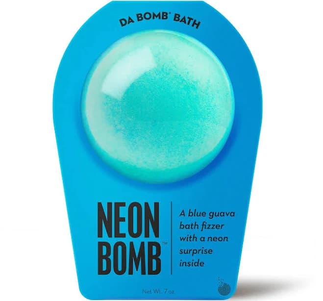 Da Bomb Neon Blue Bath Bomb