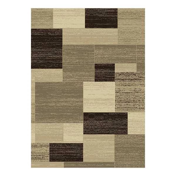 At Home Romance Geometric Runner Rug B446