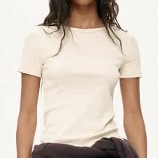 H&M Ladies Ribbed T-Shirt