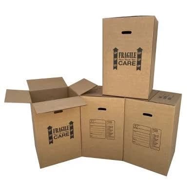 UBMOVE Kitchen Moving Boxes Singled Wall 18x18x28" Heavy Duty Boxes