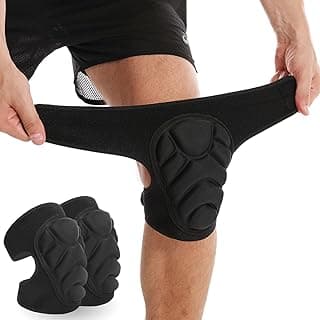 Volleyball Knee Pads for Women & Men, Dance Knee Pad for Women Men Wrestling Knee Pad Wrestling Gear, Crash Pad Roller Skating Gear Knee Protector Soft Knee Pads for Work (Large)