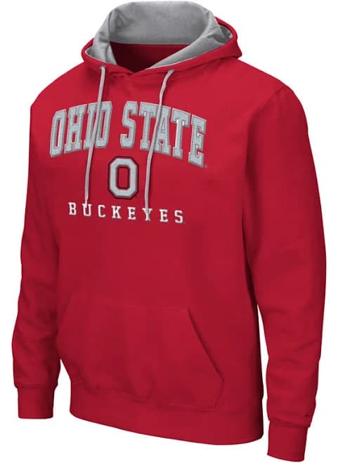Colosseum Men's Ohio State Buckeyes Pullover Hoodie