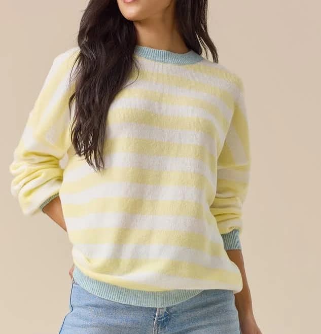 Altar'd State Charliene Striped Sweater