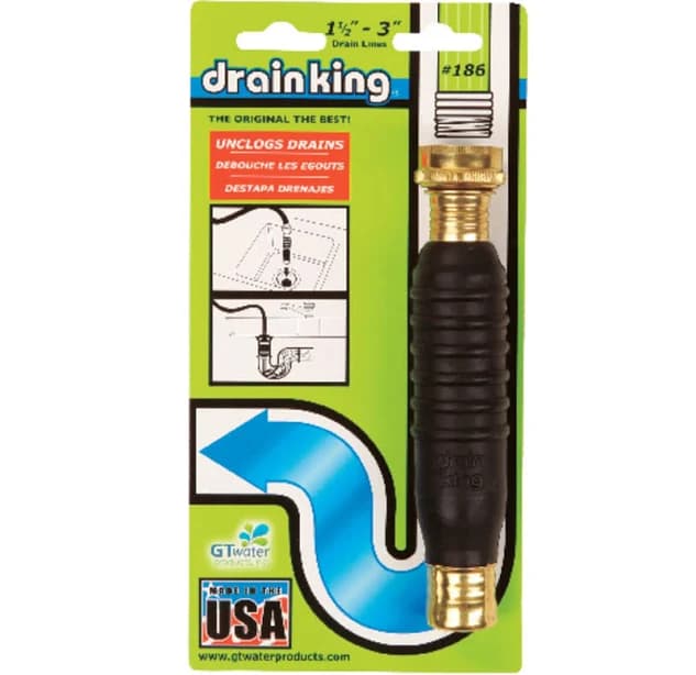 G.T. Water Products Drain King Unclog Hose Attachment