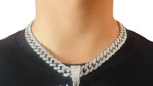 N-Made Beautifull No Love Chain Broken Heart Chain Iced Out Pendant, Hip Hop Cuban Miami Chains NO LOVE Pendants Necklace for Men and Women Broken Heart Statement Iced Out Jewelry | Amazon.com