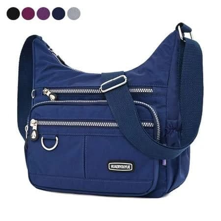 Spencer Women's Waterproof Nylon Crossbody Handbag with Multiple Pockets