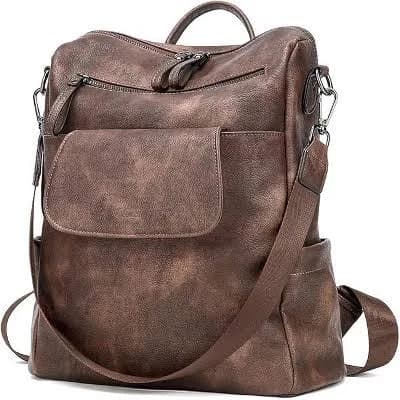 All in Motion Women's Large Fashion Convertible Anti-Theft Travel Backpack Purse