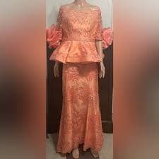 Skirts | Custommade African Lace Skirt And Blouse | Poshmark