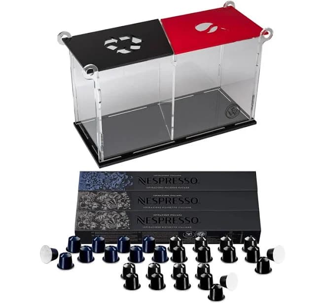 ChefWave Coffee Pod Organizer for Nespresso Capsules