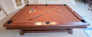 Thomas Aaron Billiards Pool Table for sale at auction from 11th February to 14th February | Brown Button Estate Sales
