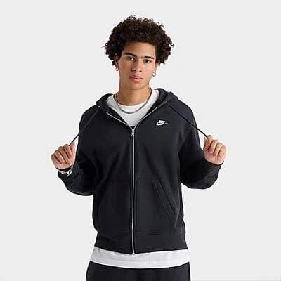Nike Men's Club Full-Zip Fleece Hoodie