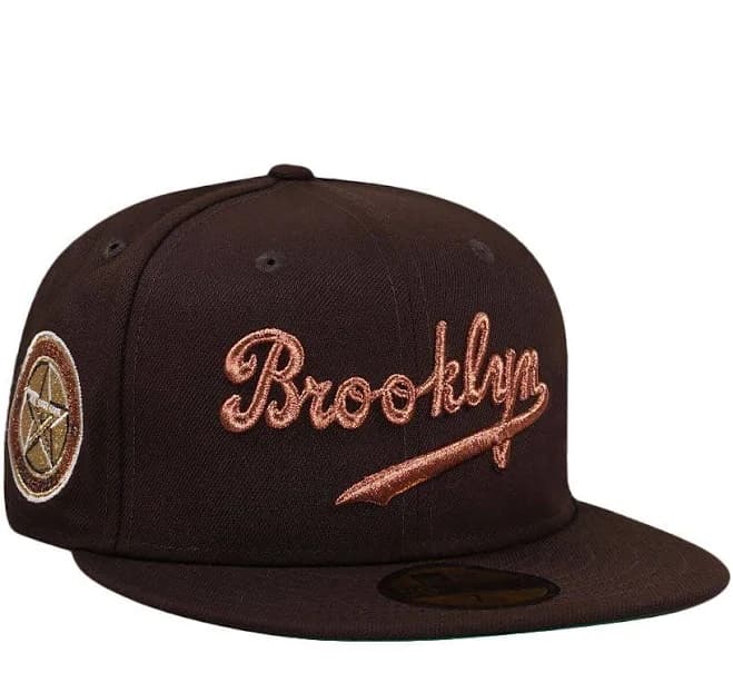 New Era Brooklyn Dodgers Ebbetsfield Copper Edition 59FIFTY Fitted Hat