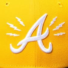 New Era 59Fifty Slayer Atlanta Braves 1999 World Series Patch Bolt Hat – Hat Club